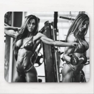 Tapis De Souris Hot Femme Fitness Girls