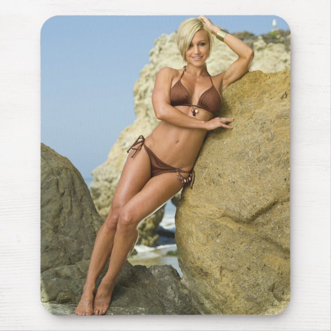 Tapis De Souris Hot Femme Fitness Girls (Devant)