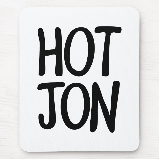 TAPIS DE SOURIS HOT JON (Devant)