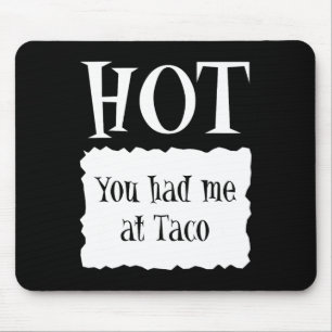 Tapis De Souris HOT - Paquet chaud Halloween Costume Taco 1