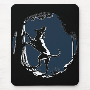 Tapis De Souris Hound Chien Mousepad Chasse Chien Art Dons & Décor