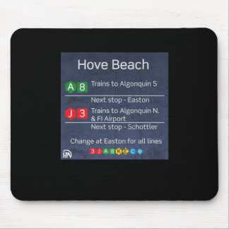 Tapis De Souris Hove Beach - Métro Liberty City - Sticker Gta Iv