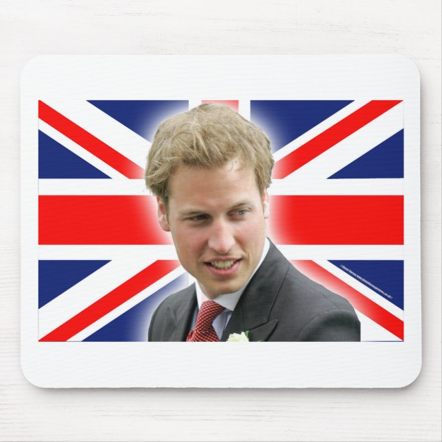Tapis De Souris HRH Duke de Cambridge - Stunning ! (Devant)