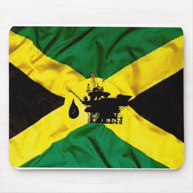 Tapis De Souris HUILE JAMAÏCAINE Mousepad (Devant)