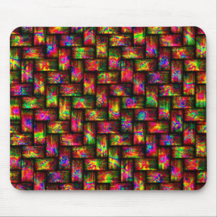 Tapis De Souris Huit options d'image de tissage couleur