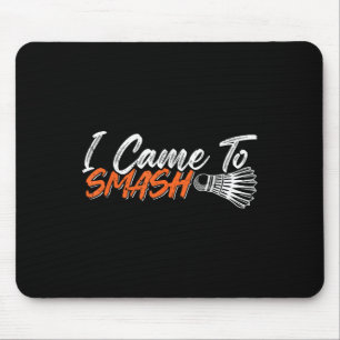 Tapis De Souris Humour de badminton drôle Smash Navette Volant Spo