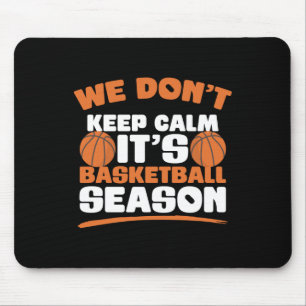 Tapis De Souris Humour De La Saison De Basketball Pour Un Drôle Pl