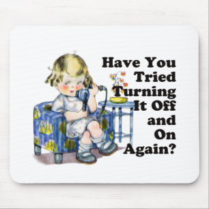 Tapis De Souris Humour d'Internet