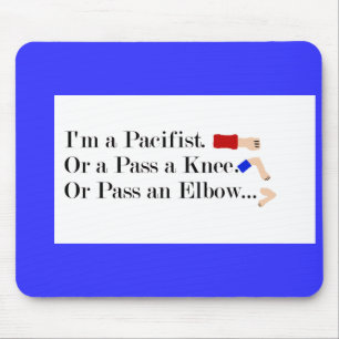 Tapis De Souris Humour pacifiste mixed martial art
