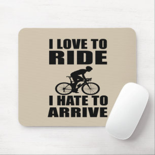 Tapis De Souris Humour VTT - Citation de cyclisme - Cyclisme drôle