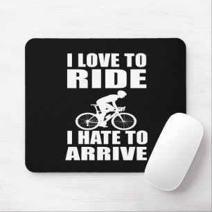 Tapis De Souris Humour VTT - Citation de cyclisme - Cyclisme drôle