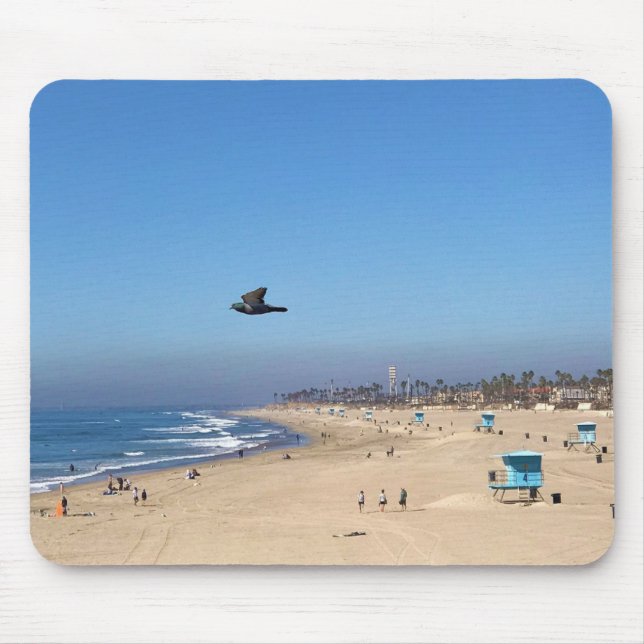Tapis De Souris Huntington Beach, Californie (Devant)