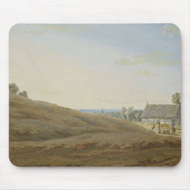 Tapis De Souris Hutte avec bien dessus le Rugen (Devant)