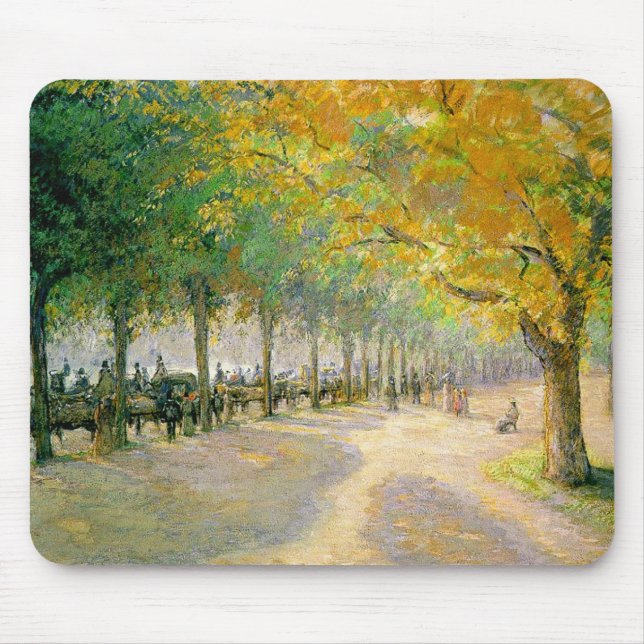 Tapis De Souris "Hyde Park" de Pissarro - Mousepad (Devant)