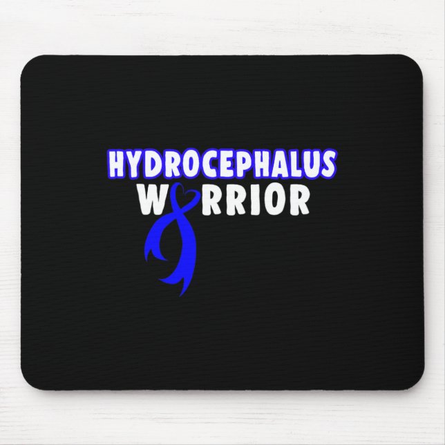 Tapis De Souris Hydrocéphalie Survivor Empêcher le guerrier de sen (Devant)