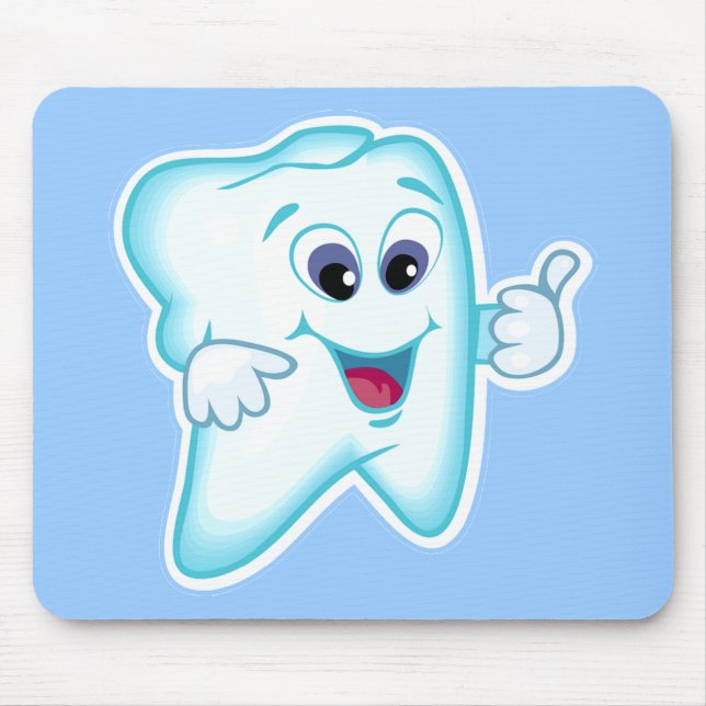 Tapis De Souris Hygiéniste dentaire drôle (Devant)