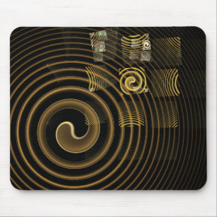 Tapis De Souris Hypnosis Abstract Art Mousepad
