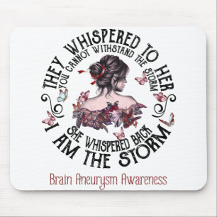 Tapis De Souris I Am Storm Brain Aneurysm Awareness
