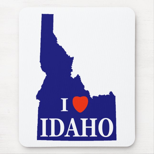 Tapis De Souris I Coeur (Amour) Idaho (Devant)