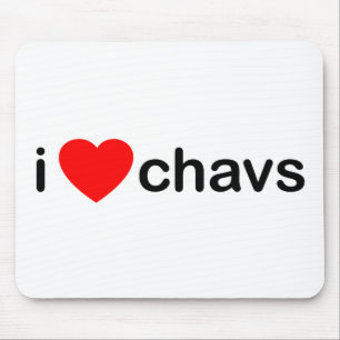 Tapis De Souris I coeur Chavs