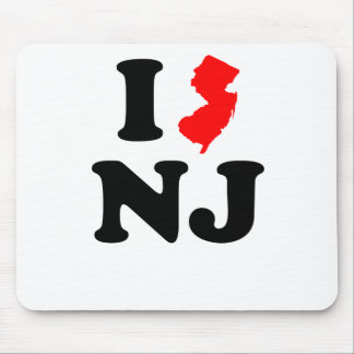 Tapis De Souris I coeur NJ