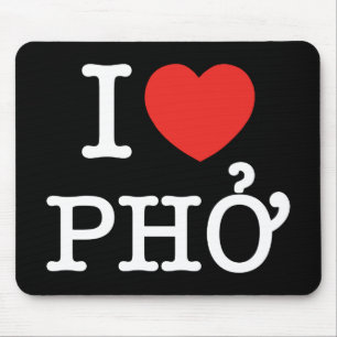 Tapis De Souris I Heart (Amour) Pho
