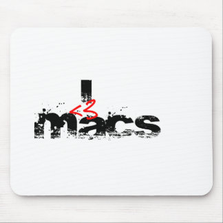Tapis De Souris I impers de coeur (rouges)