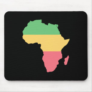 Tapis De Souris I Love Africa Rosta Coloured Continent