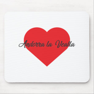 Tapis De Souris I Love Andorra la Vealla - Andorre