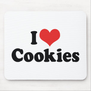 Tapis De Souris I Love Cookies