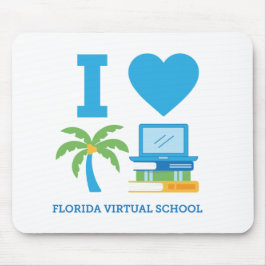 Tapis De Souris I Love Florida Virtual School Mousepad