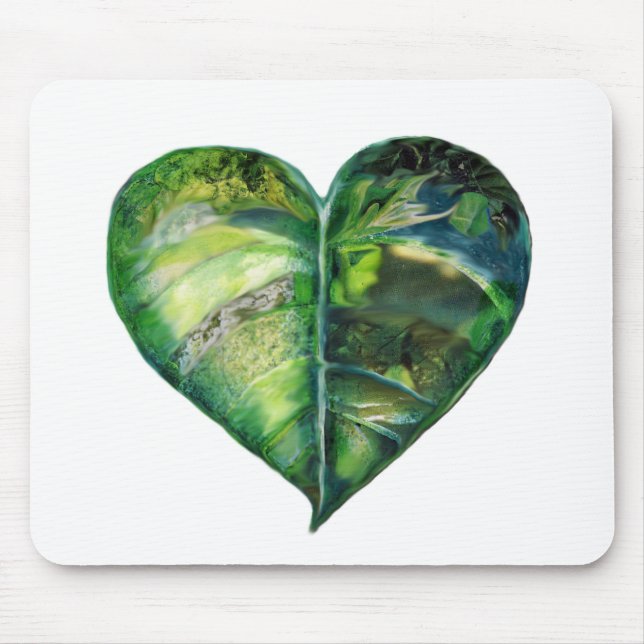 Tapis De Souris I Love Green Mousepad (Devant)