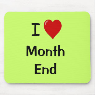 Tapis De Souris I Love Moth End - Citation Motivationnelle