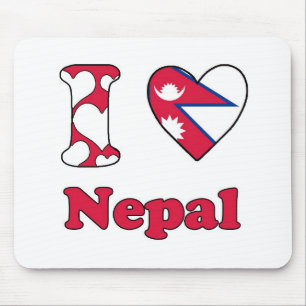 Tapis De Souris I love Népal