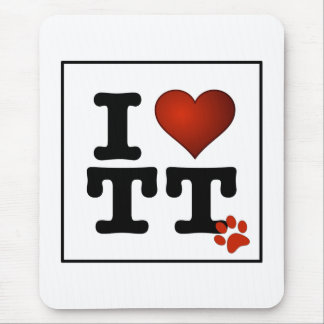 Tapis De Souris I Love TT Mousepad