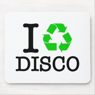 Tapis De Souris I Recycle Disco