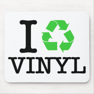 Tapis De Souris I Recycle Vinyl