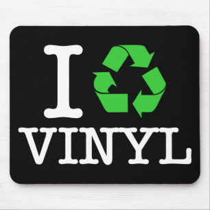 Tapis De Souris I Recycle Vinyl