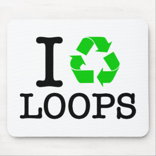 Tapis De Souris I Recycler les boucles