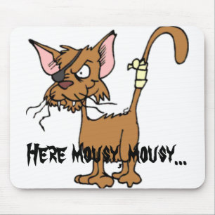 Tapis De Souris Ici timide.