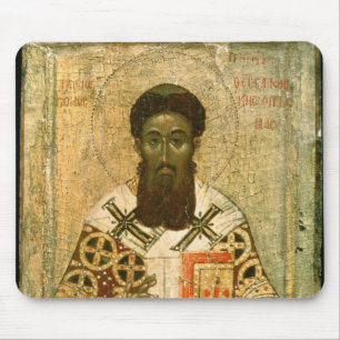 Tapis De Souris Icône d'archevêque de St Gregory de Salonique
