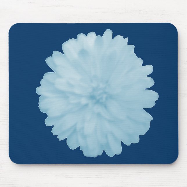 Tapis De Souris Icy Blue Marigold Mousepad (Devant)