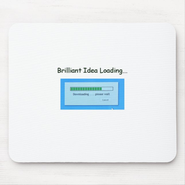 Tapis De Souris Idée brillante (Devant)