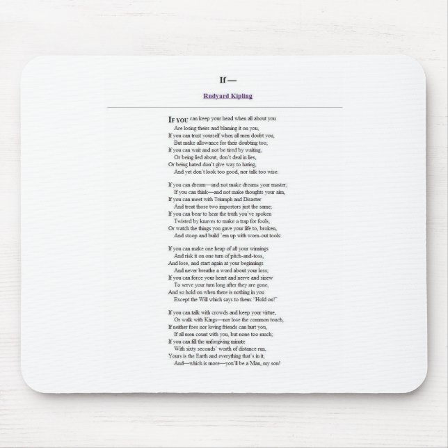 Tapis De Souris If_by_Rudyard_Kipling.JPG (Devant)