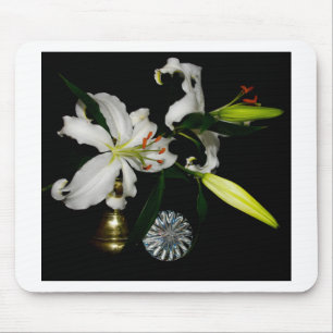 Tapis De Souris Iirsh Design - Collection de laiton et de fleurs