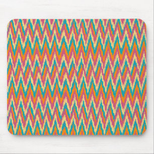 Tapis De Souris iKat Zigzag Design Couleurs d'épices