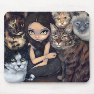 Tapis De Souris "Il est tout au sujet des chats" Mousepad