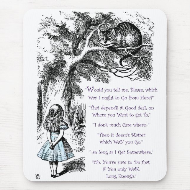 Tapis De Souris Il n'importe pas que la manière vous disparaissent (Devant)