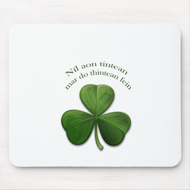 Tapis De Souris Il n'y a pas d'endroit comme à la maison (Devant)