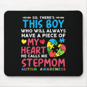 Tapis De Souris Il y a ce garçon qu'il m'appelle Stepmere Autism A